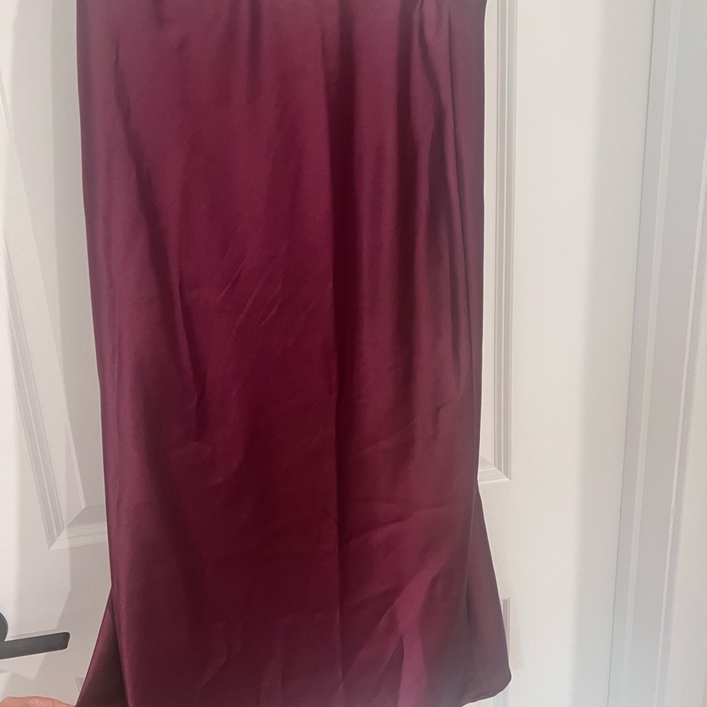 Zara Deep Burgundy Maxi Skirt - Picture 5 of 7